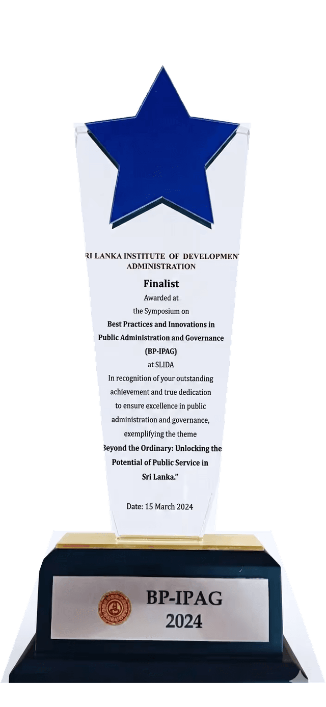BP-IPAG 2024 National Finalist Trophy